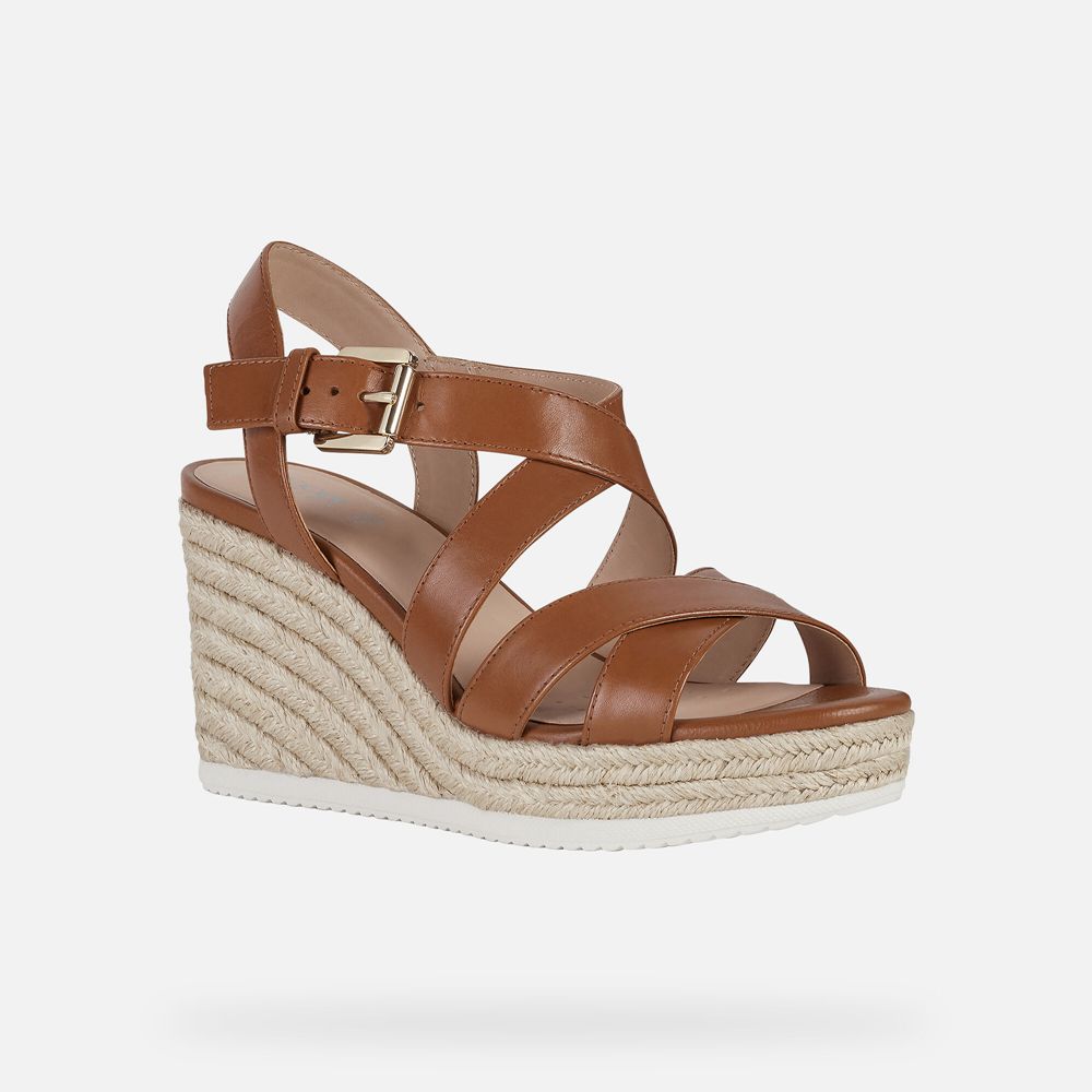 Geox Bayan Sandalet Kahverengi - Ponza - DRI-156290